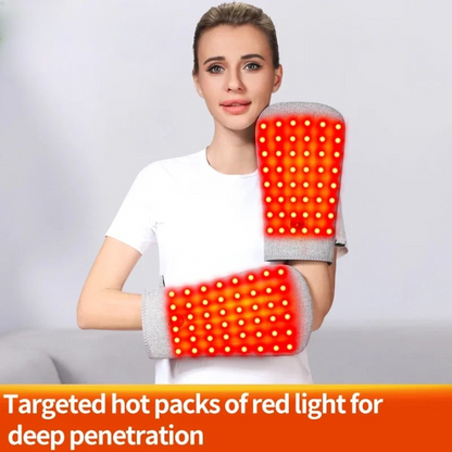 Portable Red Light Heating Massage Glove
