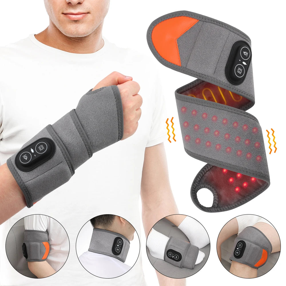 Wireless Electric Heating Hand & Wrist Massager