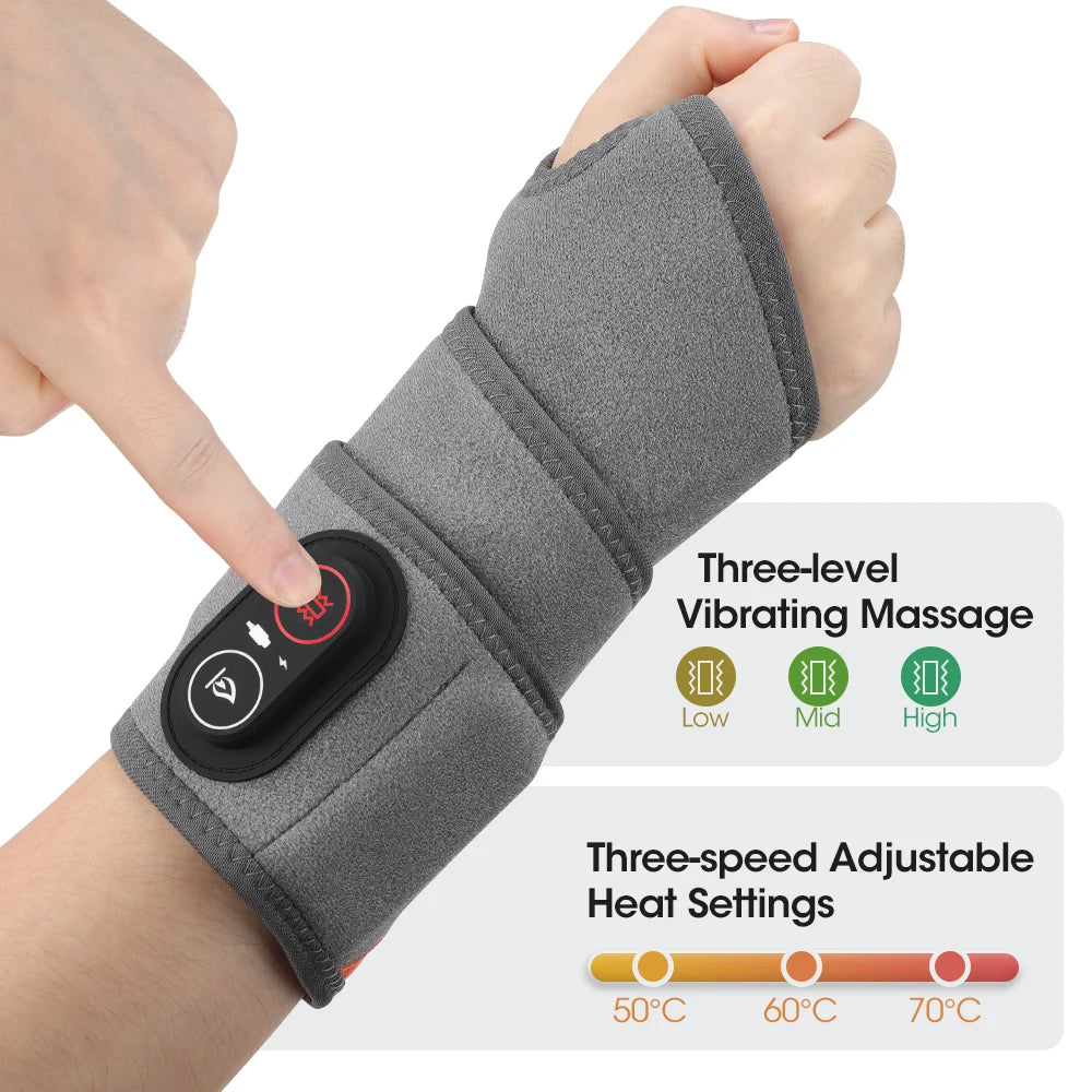Wireless Electric Heating Hand & Wrist Massager