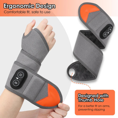 Wireless Electric Heating Hand & Wrist Massager