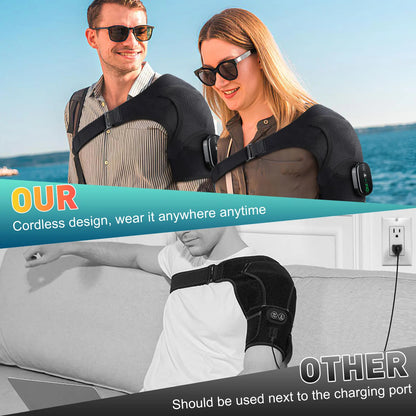 Electric Heating Shoulder Massager Brace