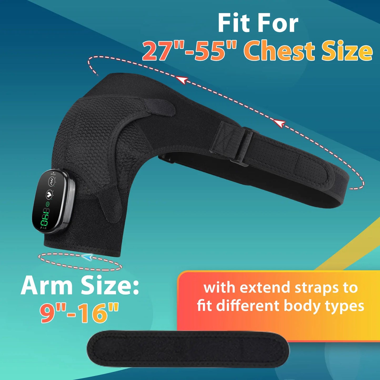 Electric Heating Shoulder Massager Brace